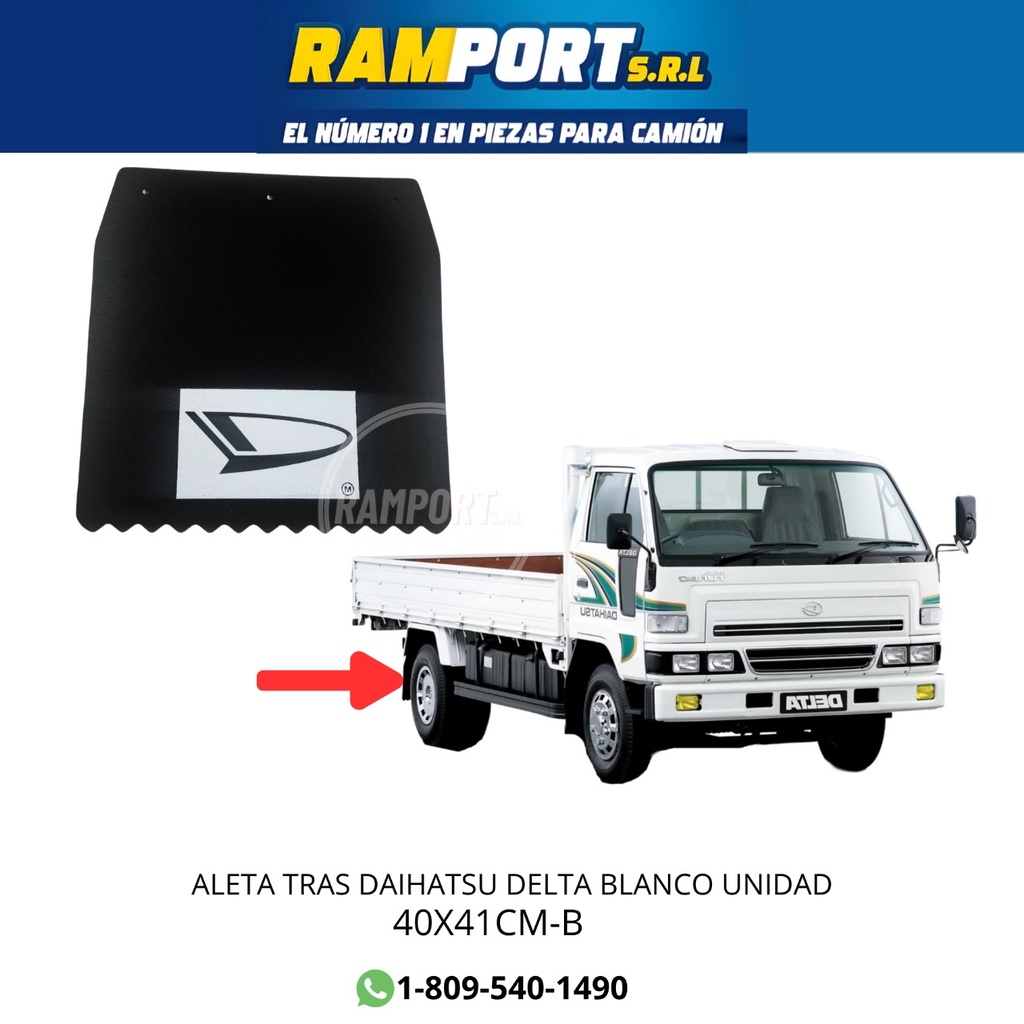 ALETA TRAS DAIHATSU DELTA BLANCO UNIDAD