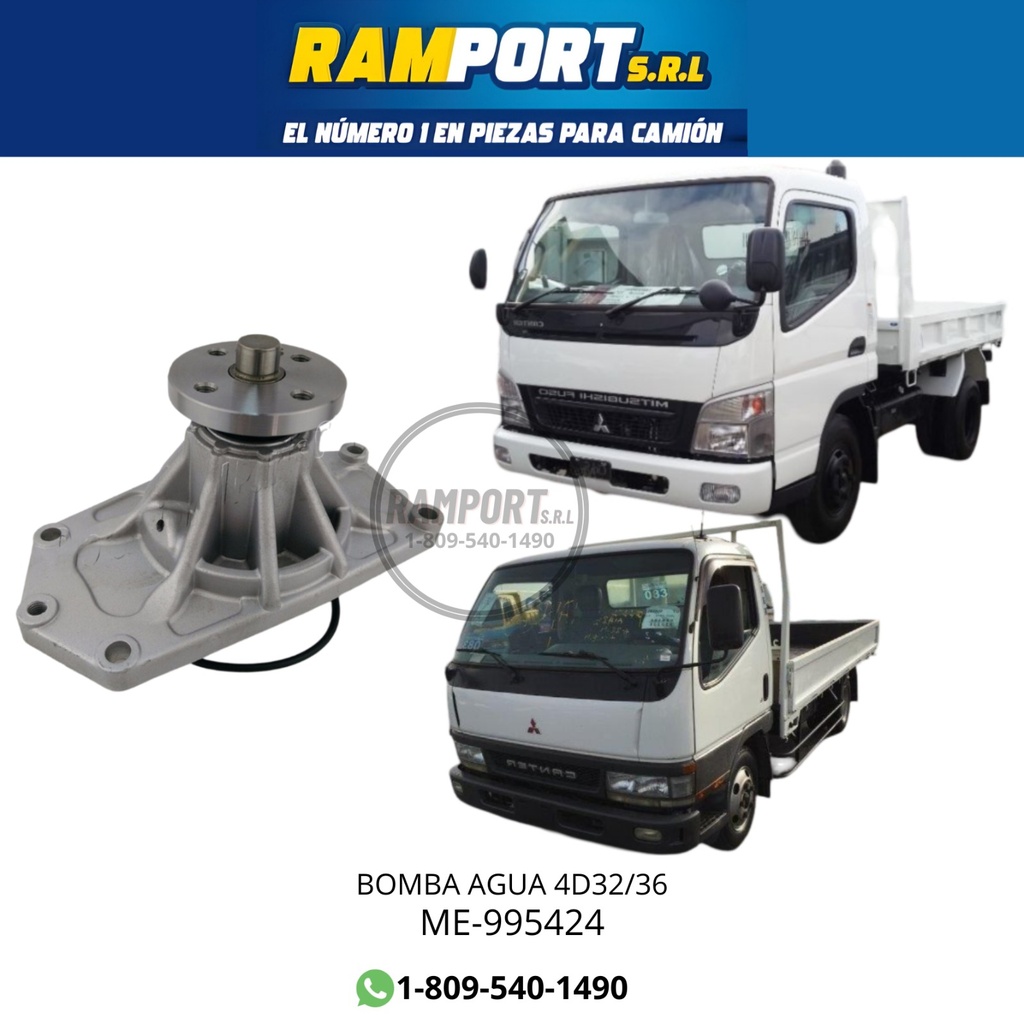BOMBA AGUA 4D32/36