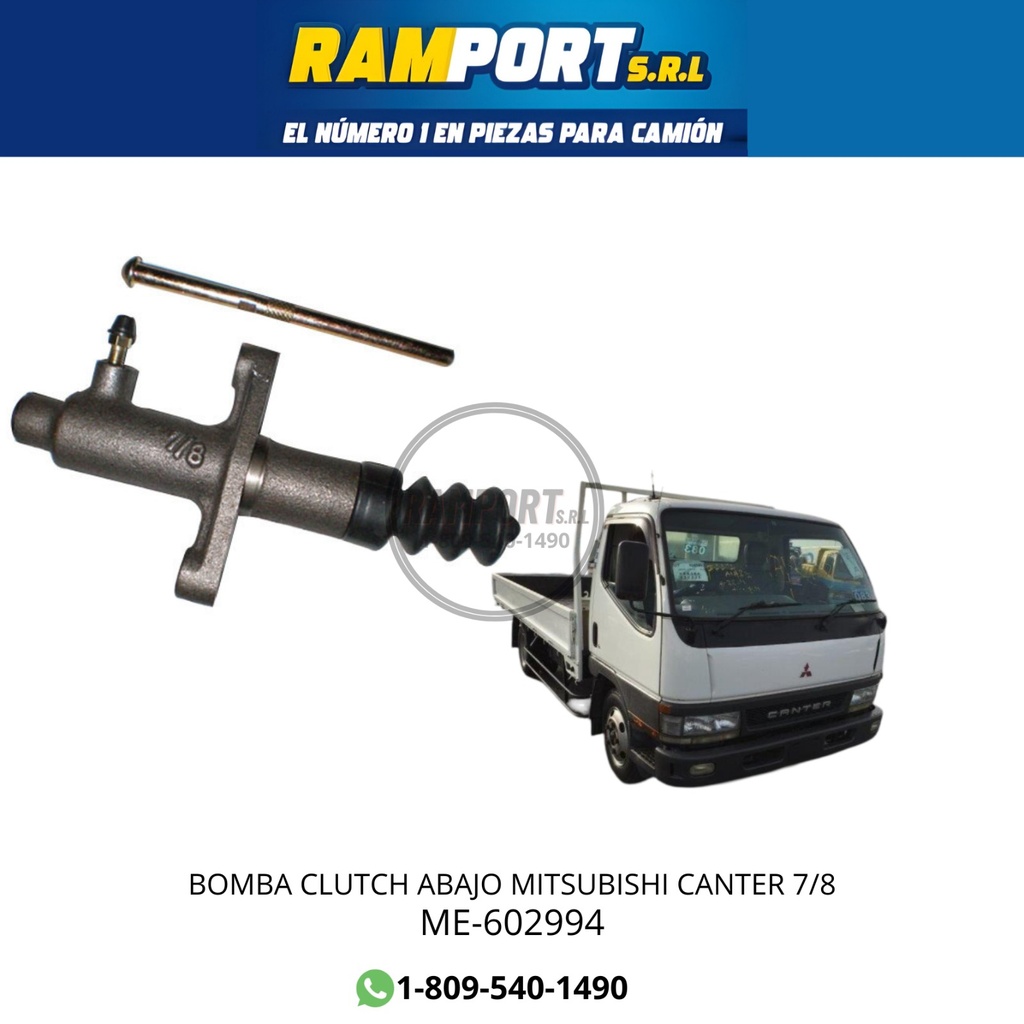 BOMBA CLUTCH ABAJO MITSUBISHI CANTER 7/8