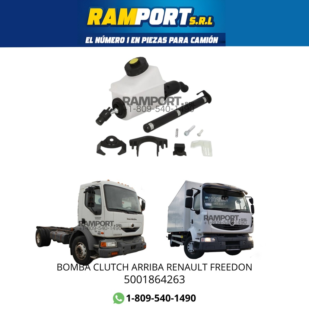 BOMBA CLUTCH ARRIBA RENAULT FREEDON *