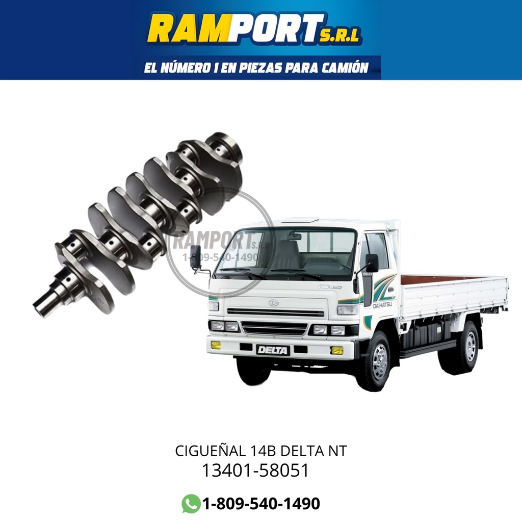 CIGUEÑAL DAIHATSU DELTA 14B NT