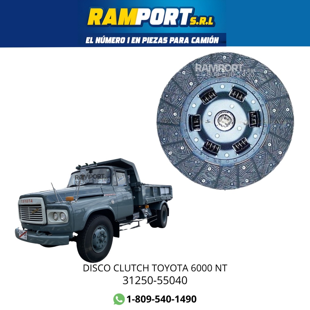 DISCO CLUTCH TOYOTA 6000 NT