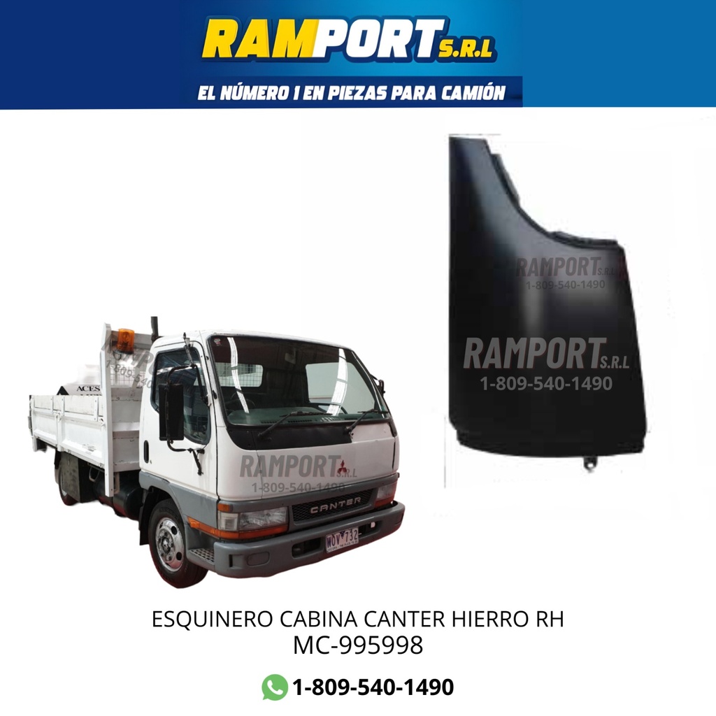 PANEL DE ESQUINA MITSUBISHI CANTER H RH