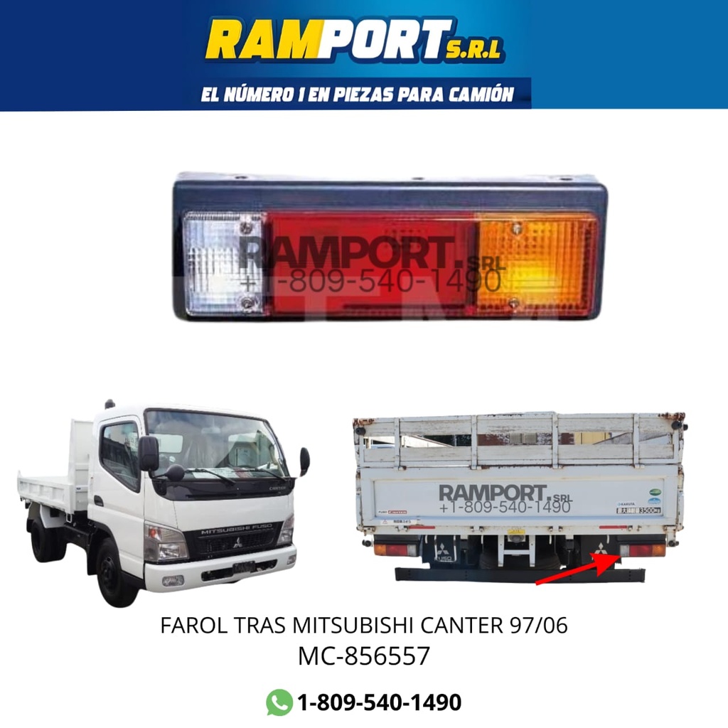 FAROL TRAS CANTER 97/06 PEQ