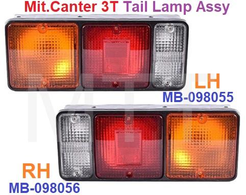 FAROL TRAS CANTER GRANDE 24V 214-1957-R