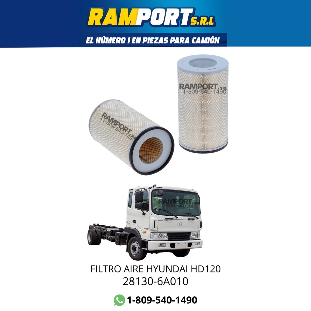 FILTRO AIRE HYUNDAI HD120