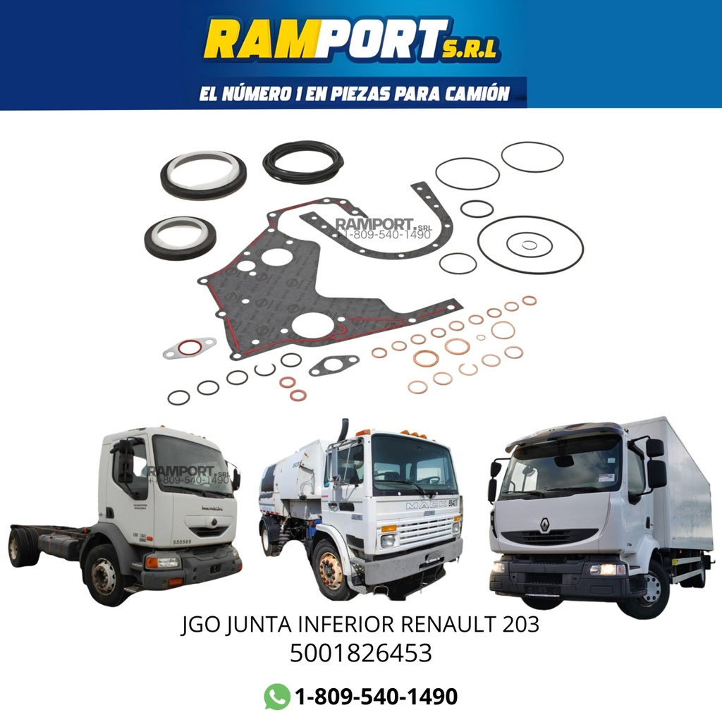 JGO JUNTA INFERIOR RENAULT 203 *