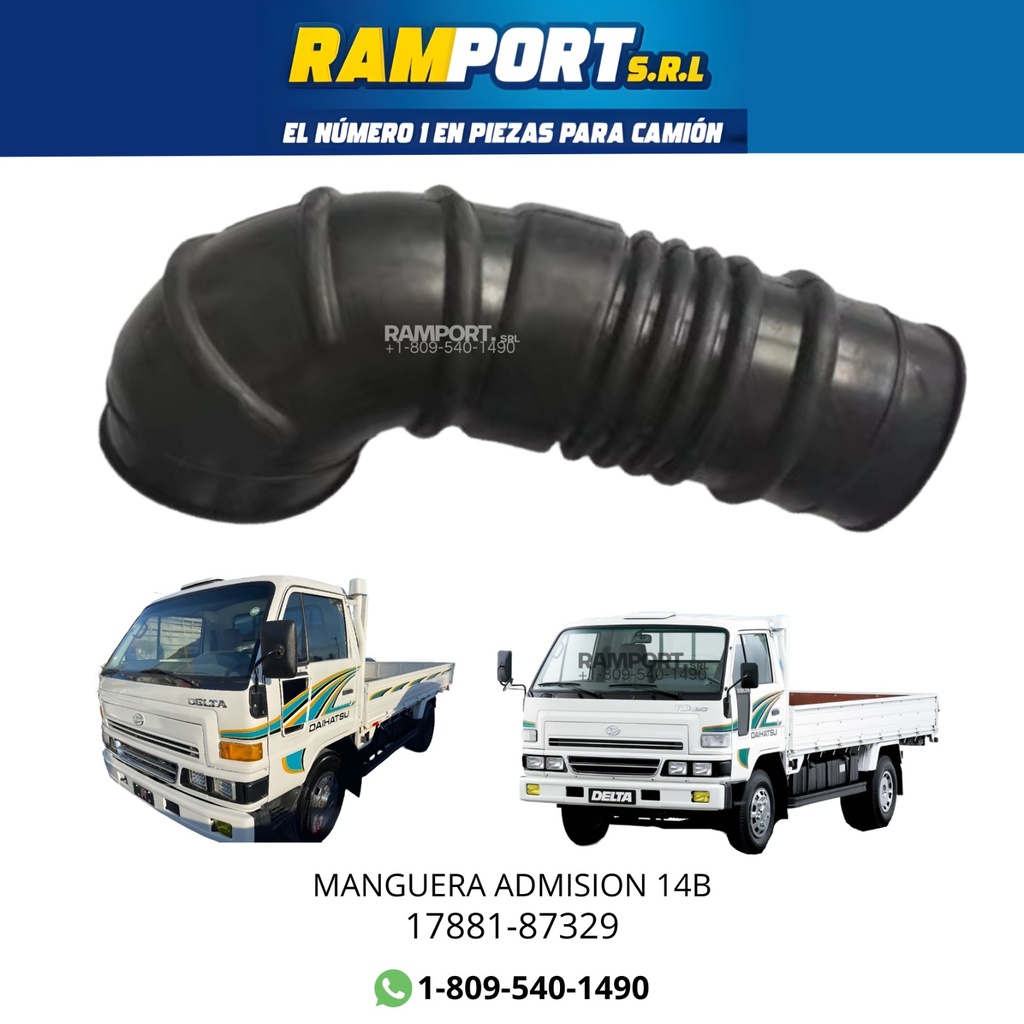 MANGUERA ADMISION 14B