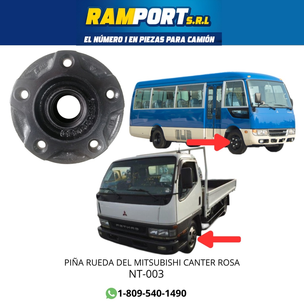 CUBO RUEDA DEL CANTER ROSA -4