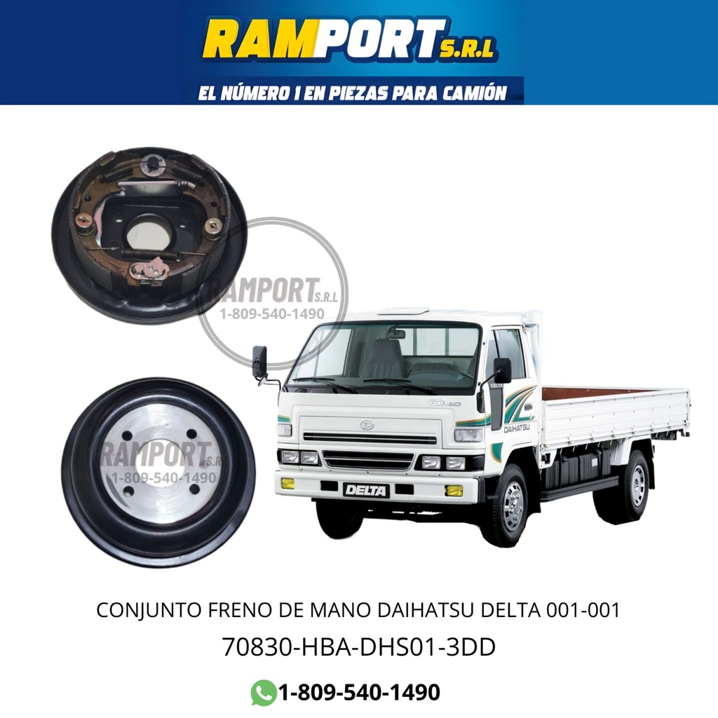 KIT FRENO MANO DELTA 001-001