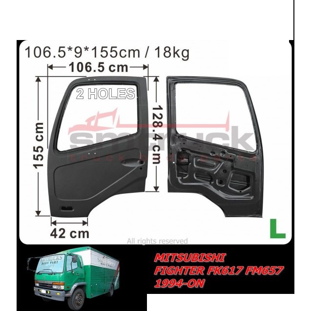 PUERTA FUSO FK615/17 FM657 LH                                                                                                                                                                                                                 