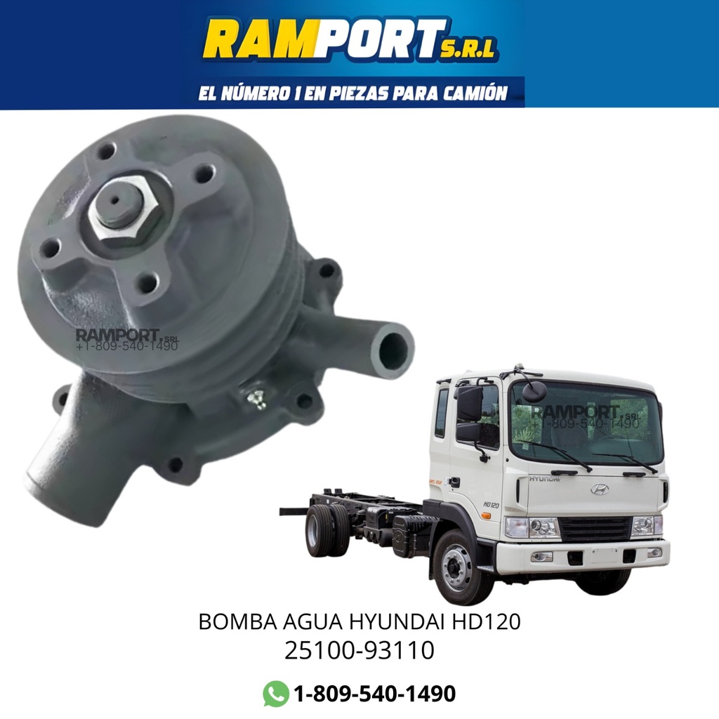 BOMBA AGUA HYUNDAI HD120