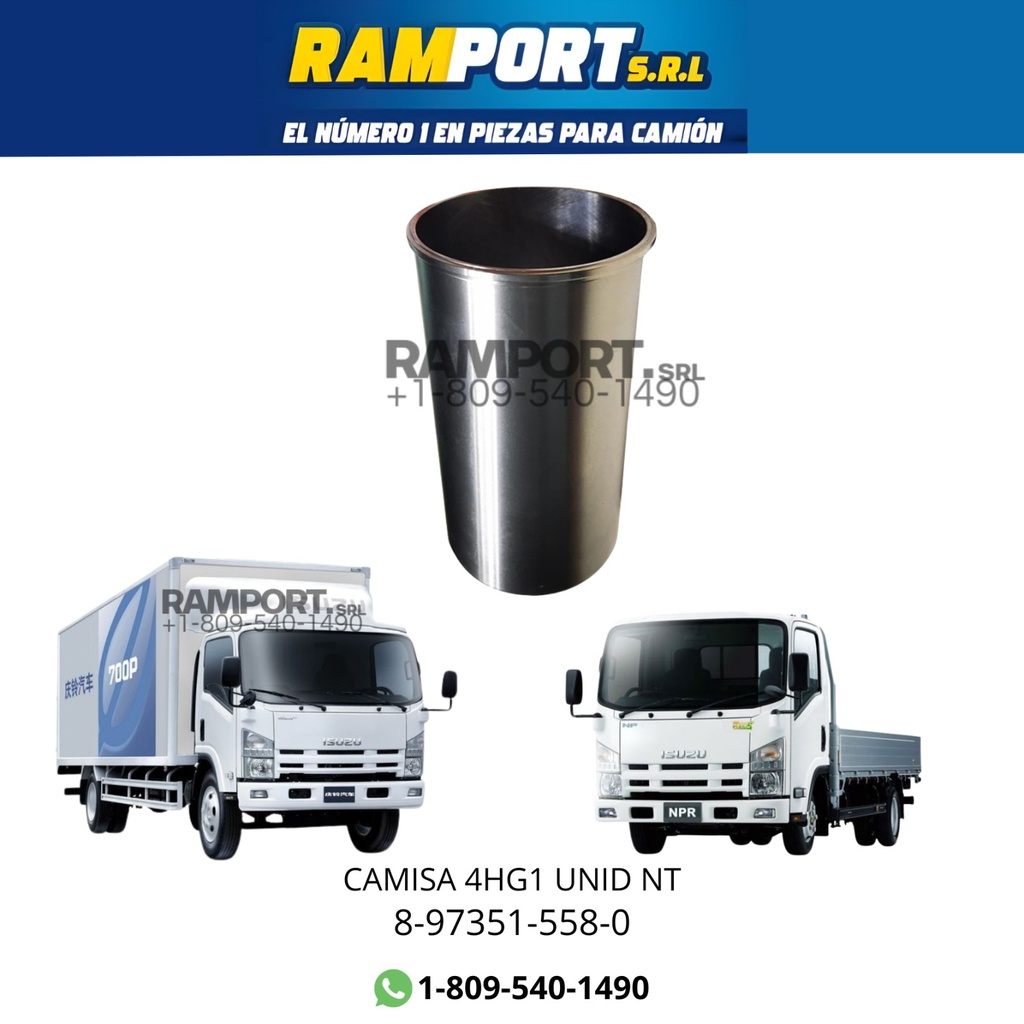 CAMISA ISUZU 4HG1/4HFI UNID