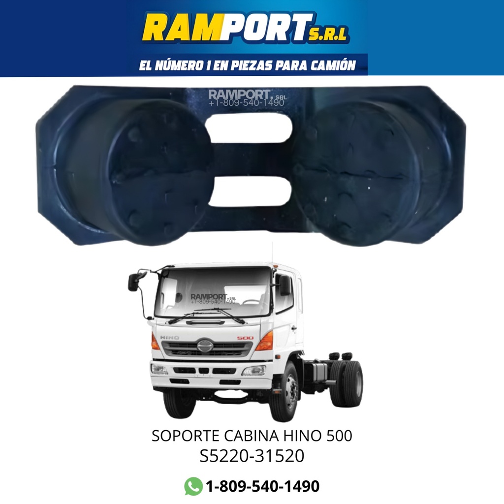 SOPORTE CABINA HINO 500