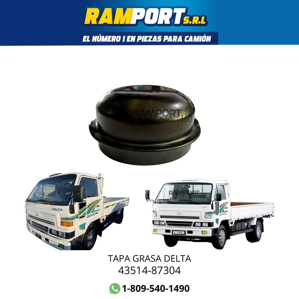 TAPA GRASA DELTA