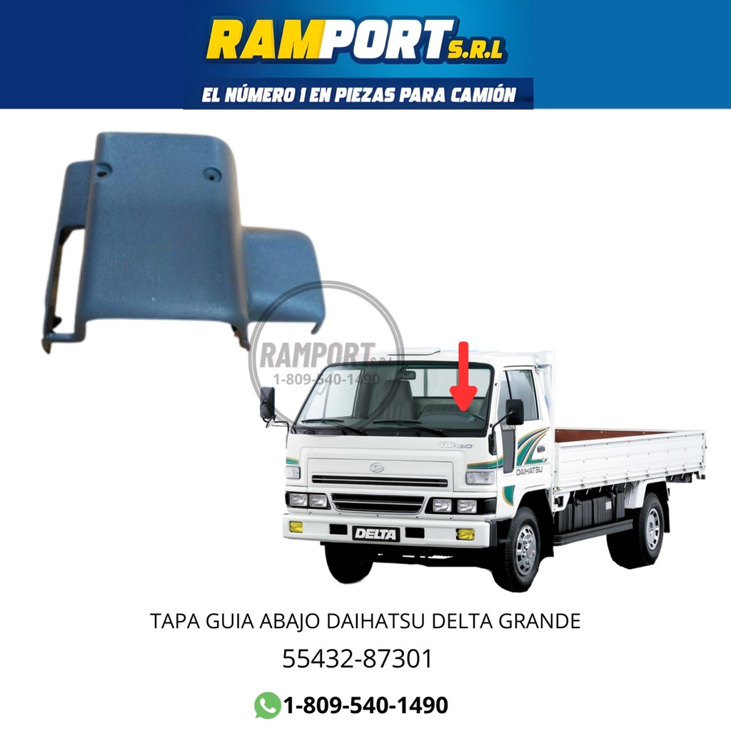 TAPA GUIA ABAJO DELTA GRANDE