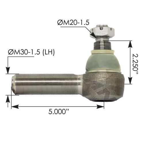 TERMINAL DIRECCIÓN RENAULT 200 FINO LH *