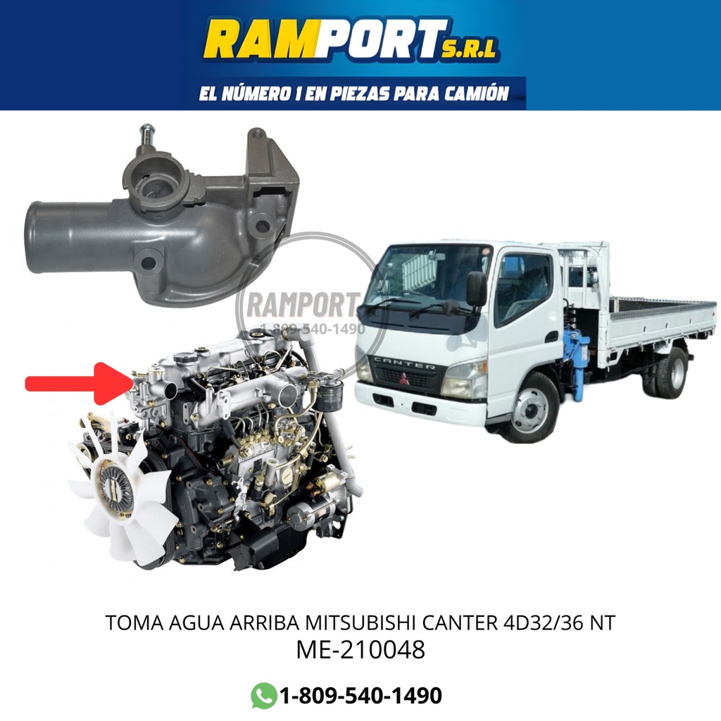 TOMA AGUA SUPERIOR 4D32/36 -5