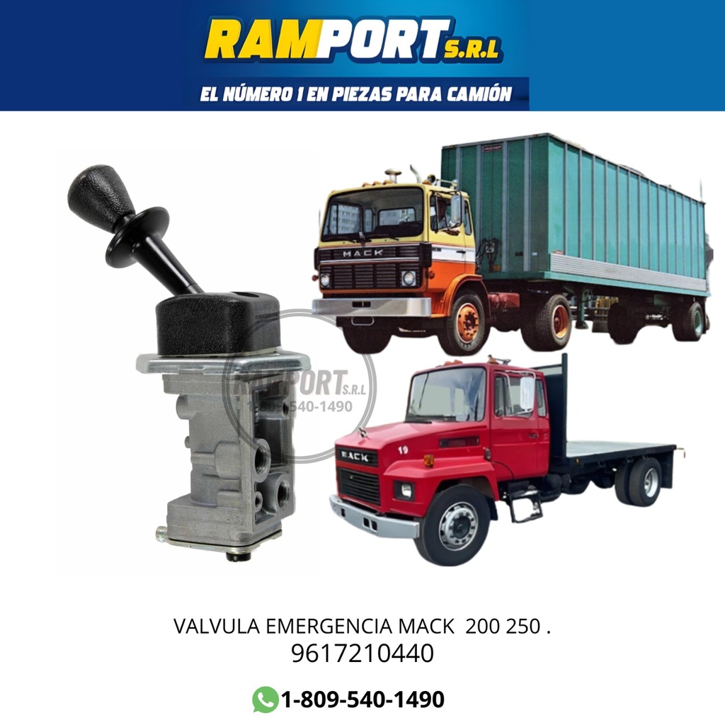 VÁLVULA FRENO DE MANO RENAULT 39049 *