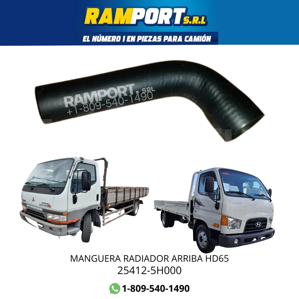 MANGUERA/R ARRIBA HYUNDAI HD65