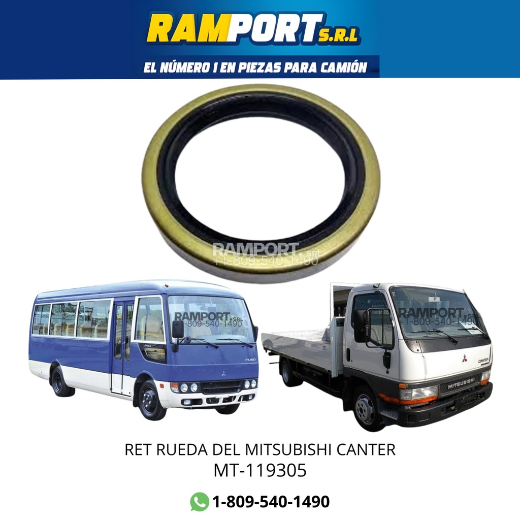 RET RUEDA DEL MITSUBISHI CANTER NT
