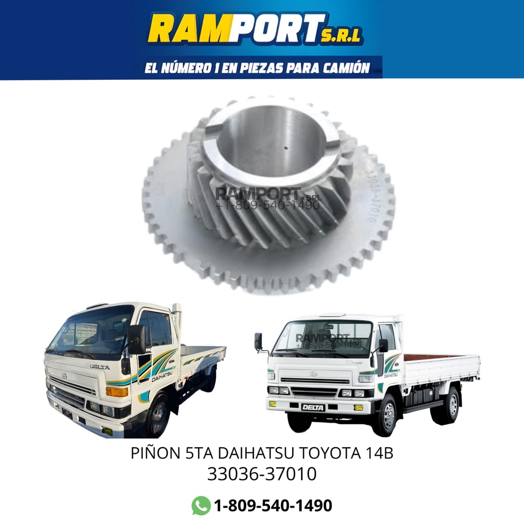 PIÑON 5TA DAIHATSU TOYOTA 14B