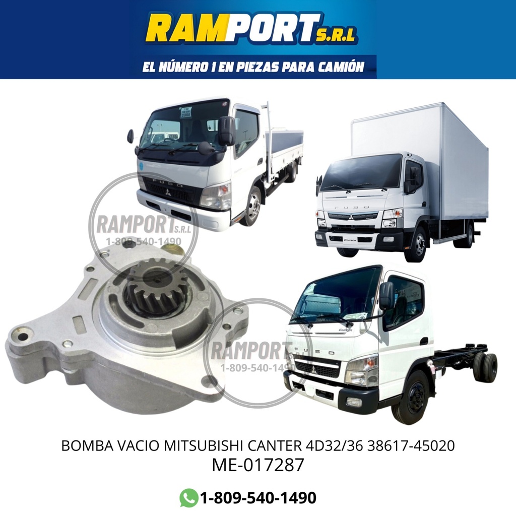 BOMBA VACIO CANTER 4D32/36 38617-45020 ,