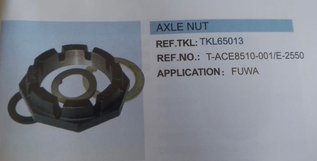 KIT TUERCA DEL EJE TRAILER *