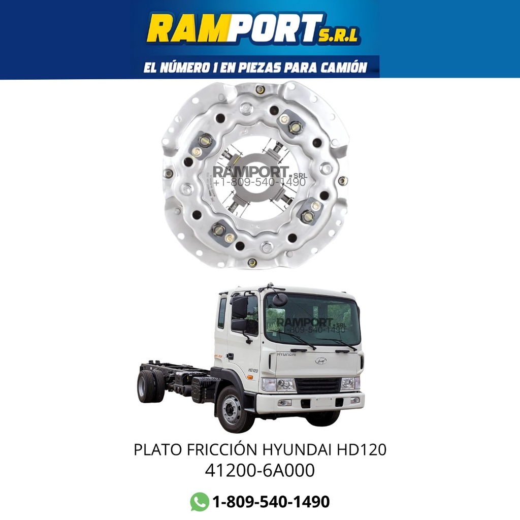 PLATO FRICCIÓN HYUNDAI HD120