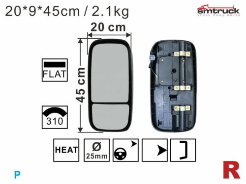 ESPEJO HINO 300 C/A 6.5T RH