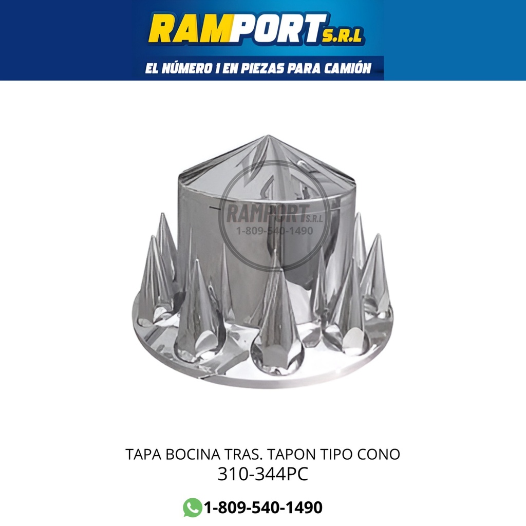 TAPA BOCINA TRAS TAPON TIPO CONO