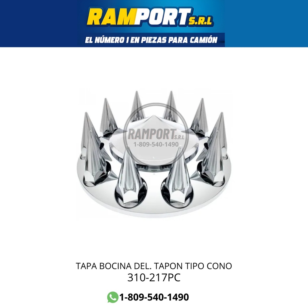 TAPA BOCINA DEL TAPON TIPO CONO