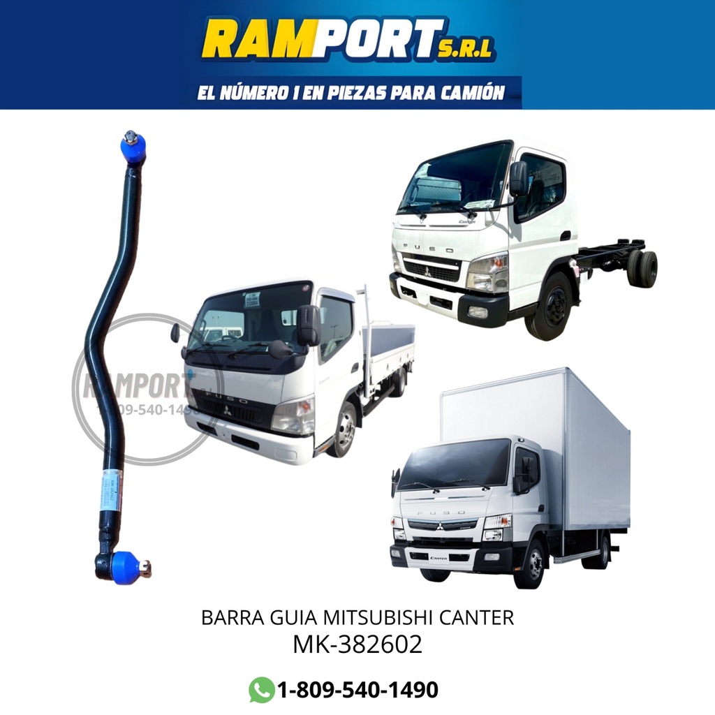 BARRA DE ACOPLAMIENTO CANTER 07/23 GUIA RH