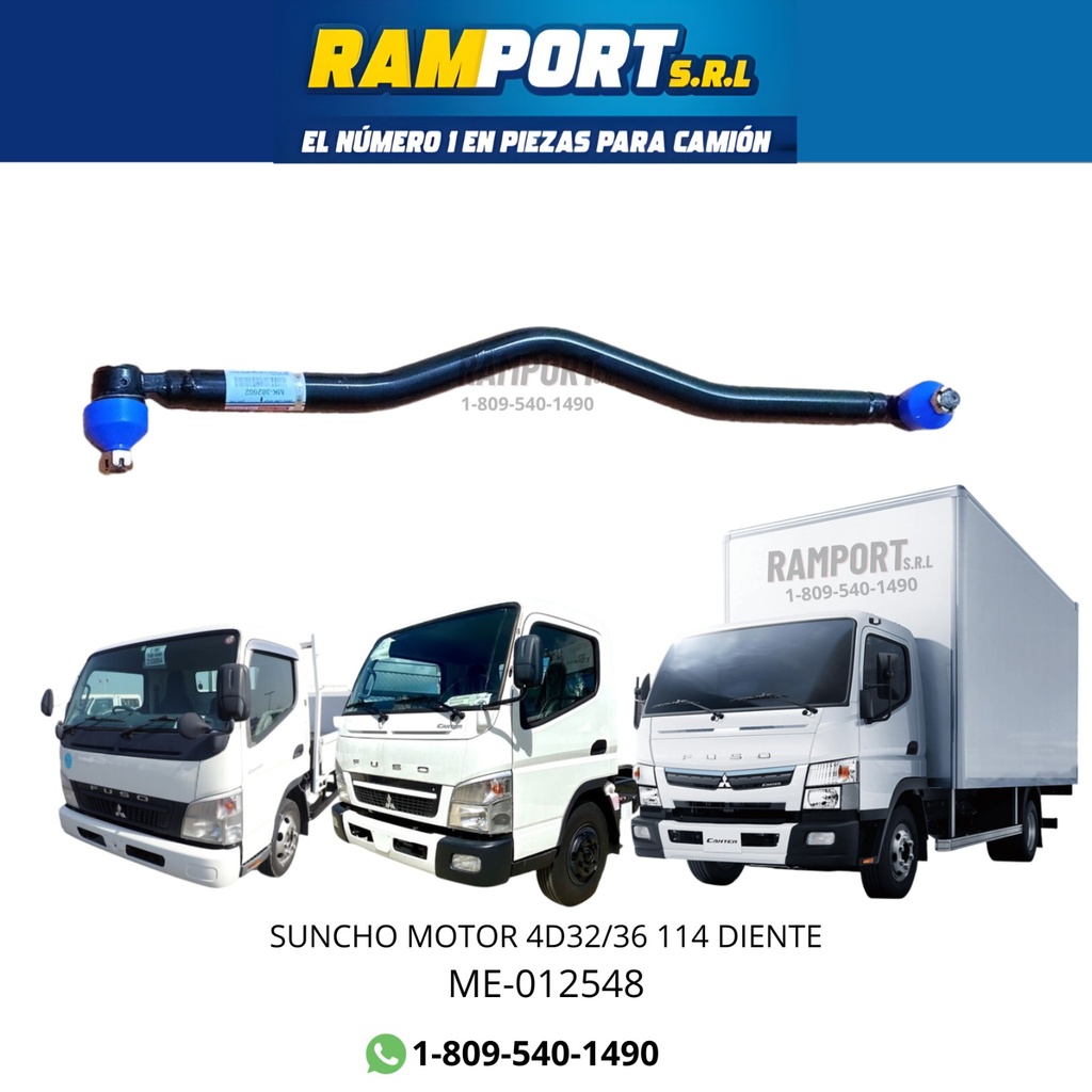 BARRA DE ACOPLAMIENTO CANTER 07/23 C/A