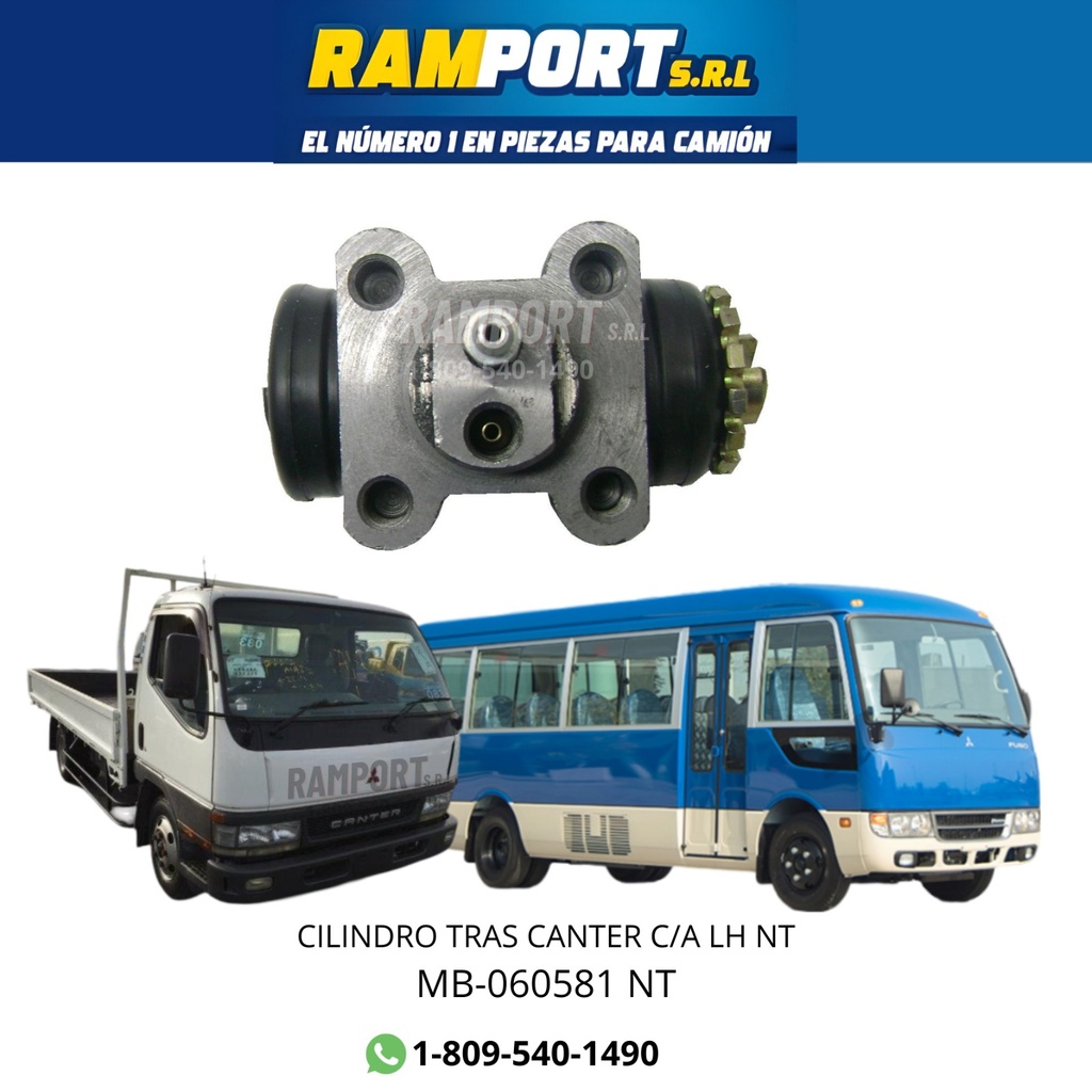 CILINDRO TRAS MITSUBISHI CANTER C/A LH NT