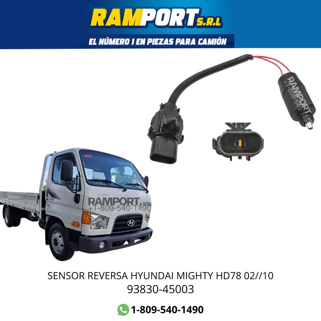 SENSOR REVERSA HYUNDAI MIGHTY HD78 02//10