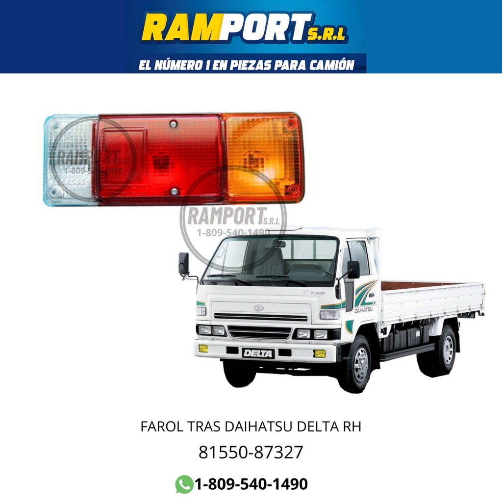 FAROL TRAS DAIHATSU DELTA LH -4