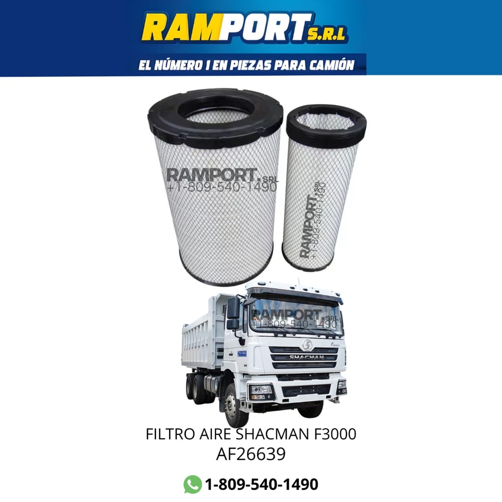 FILTRO AIRE SHACMAN F3000 -5    