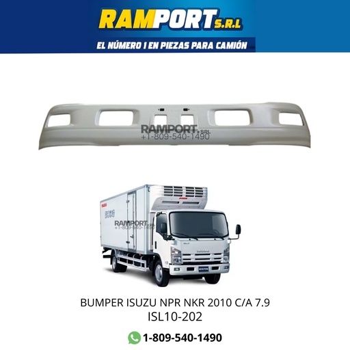 [ISL10-202] BUMPER ISUZU NPR NKR 2010 C/A 7.9
