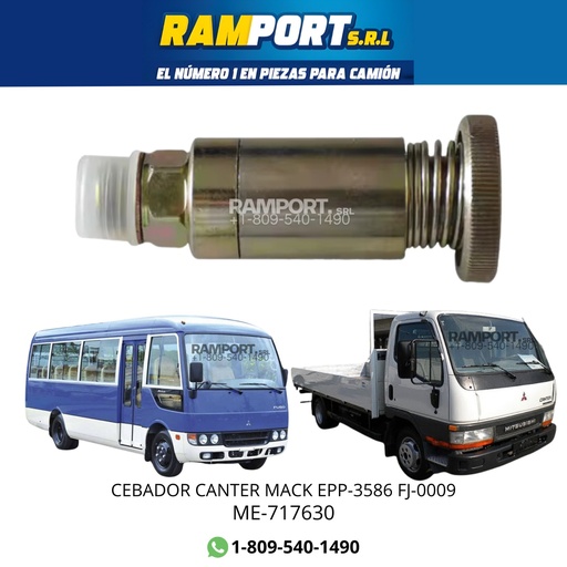 [ME-717630 NT] CEBADOR CANTER MACK EPP-3586  FJ-0009 *