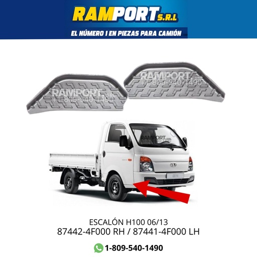 [87441-4F000] ESCALÓN HYUNDAI H100 06/13 LH 