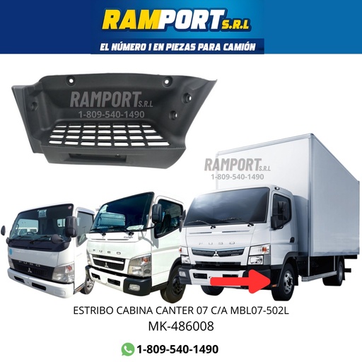 [MK-486008] ESCALÓN CANTER 07 C/A LH
