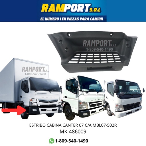 [MK-486009] ESCALÓN CANTER 07 C/A RH