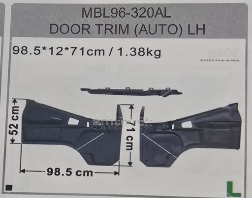 [006-006-MBL-L] FORRO CANTER 97/06 MBL96-320AL ELETRIC