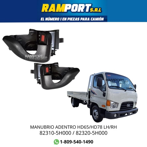 [82320-5H001] MANUBRIO HYUNDAI HD65/HD78 RH Ad 5H000