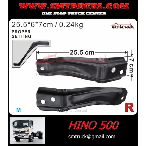 [HNM03-212R] BASE P/B HINO 500 GH 03/08 RH PEQ