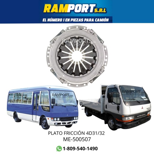 [NTME-500507] PLATO FRICCIÓN 4D31/32 -4