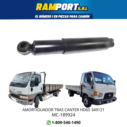 [MC-189924 NT] AMORTIGUADOR TRAS CANTER HYUNDAI HD65 