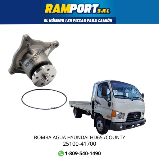 [25100-41700] BOMBA AGUA HYUNDAI HD65 /COUNTY