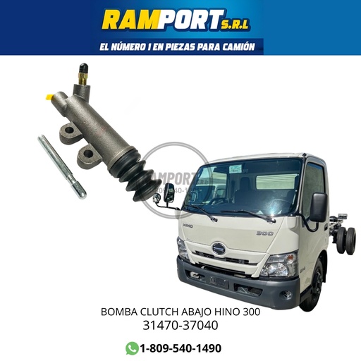 [31470-37040] BOMBA CLUTCH ABAJO HINO 300